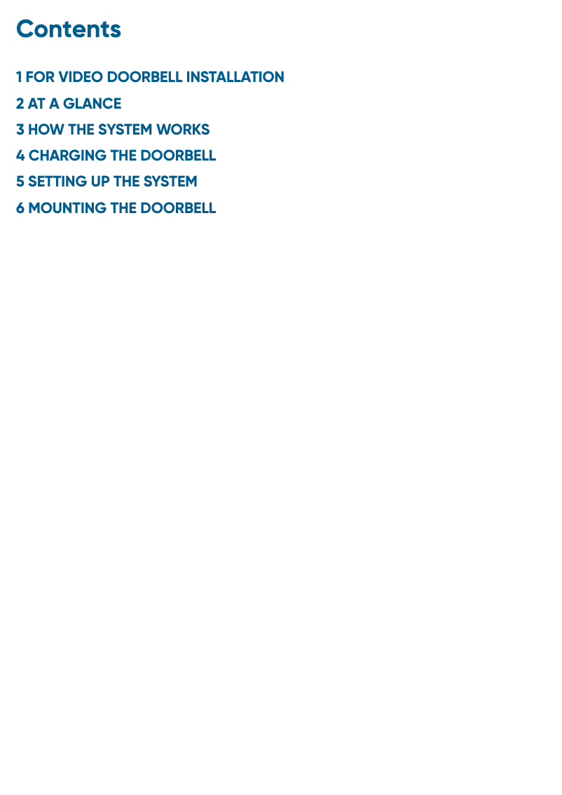 Página 1 del manual Manual de usuario Eufy Video Doorbell C30