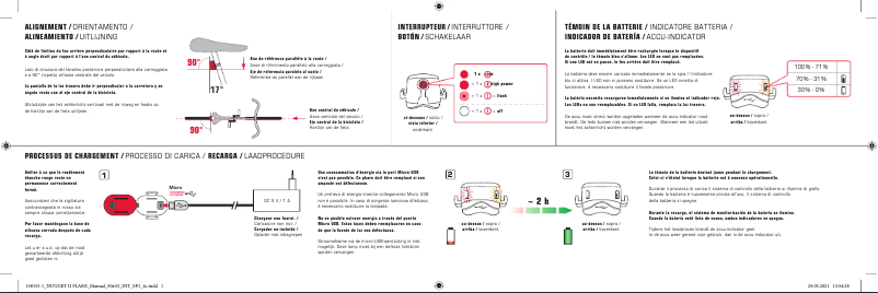 Imagen de la primera página del manual del dispositivo Nugget II