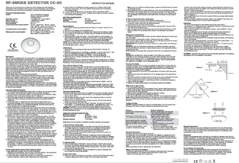 Imagen de la primera página del manual del dispositivo CC-80