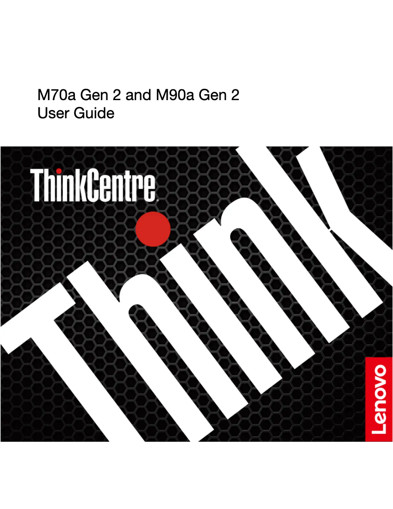 Imagen de la primera página del manual del dispositivo Thinkcentre M70a Gen 2