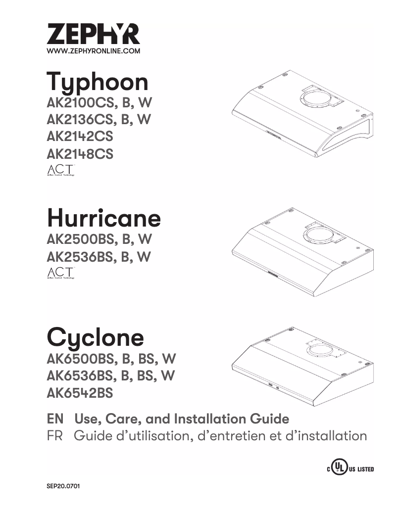 Imagen de la primera página del manual del dispositivo Typhoon AK2100CB