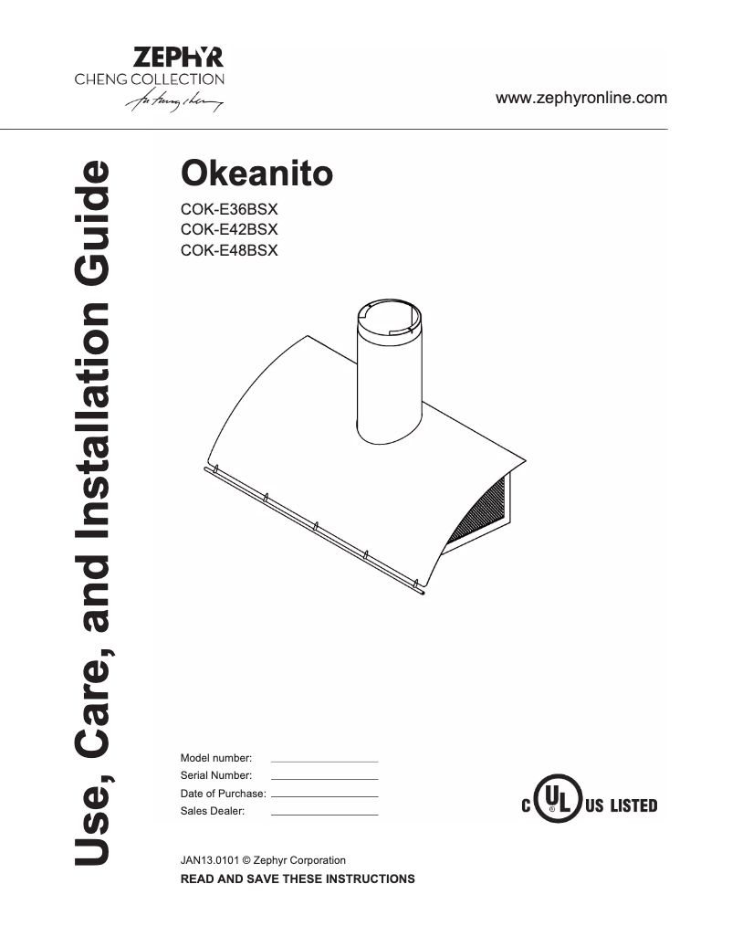 Imagen de la primera página del manual del dispositivo COKE36BSX