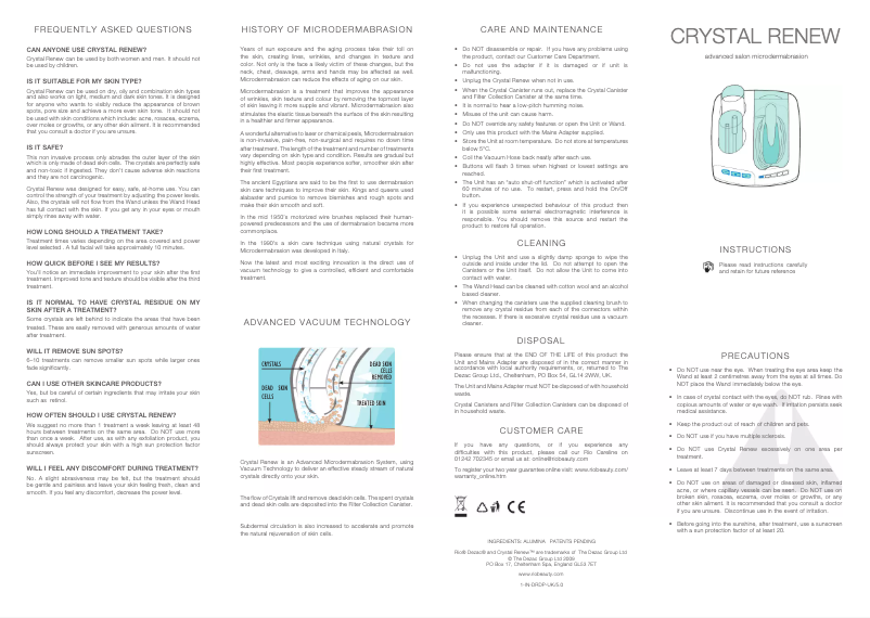 Página 1 del manual Manual de usuario Rio DRDP