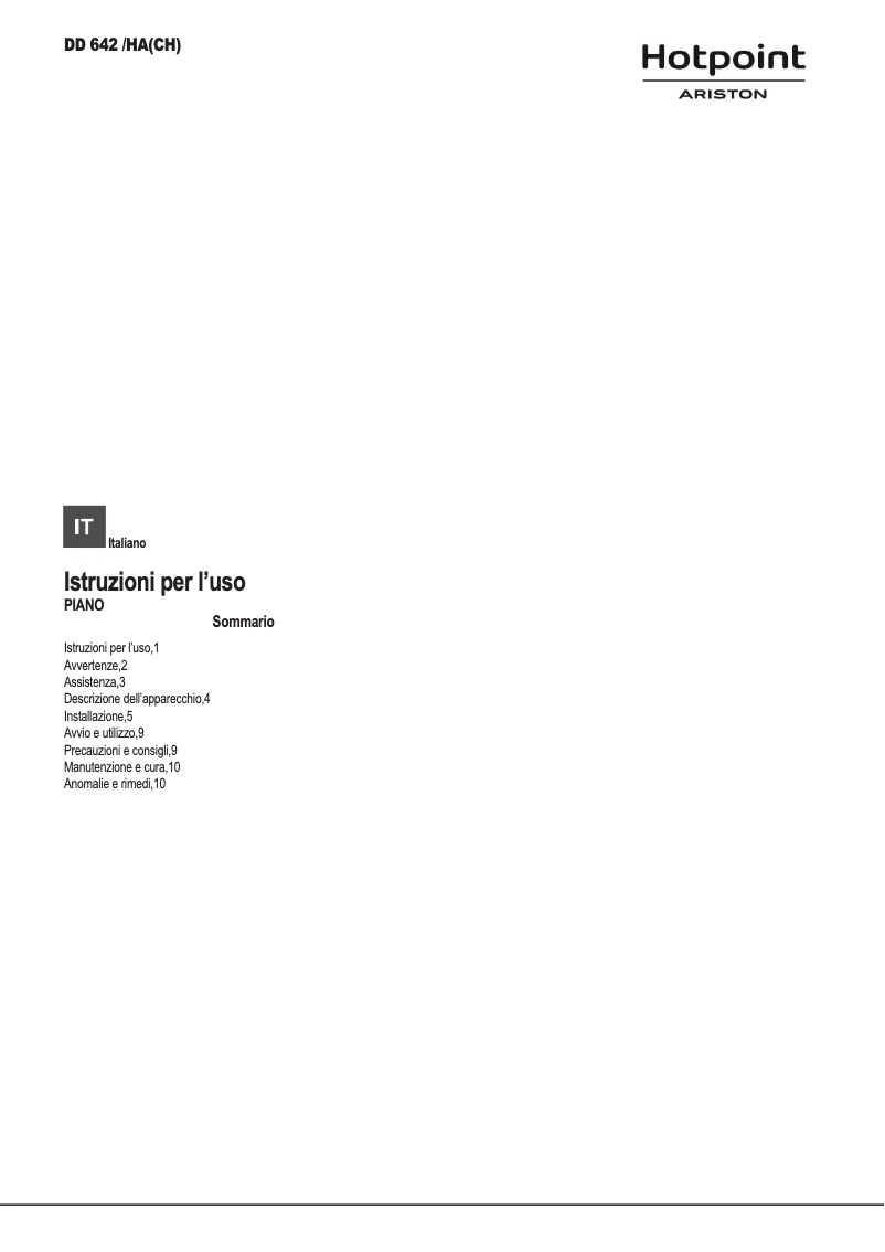 Imagen de la primera página del manual del dispositivo DD 642 /HA(SL)