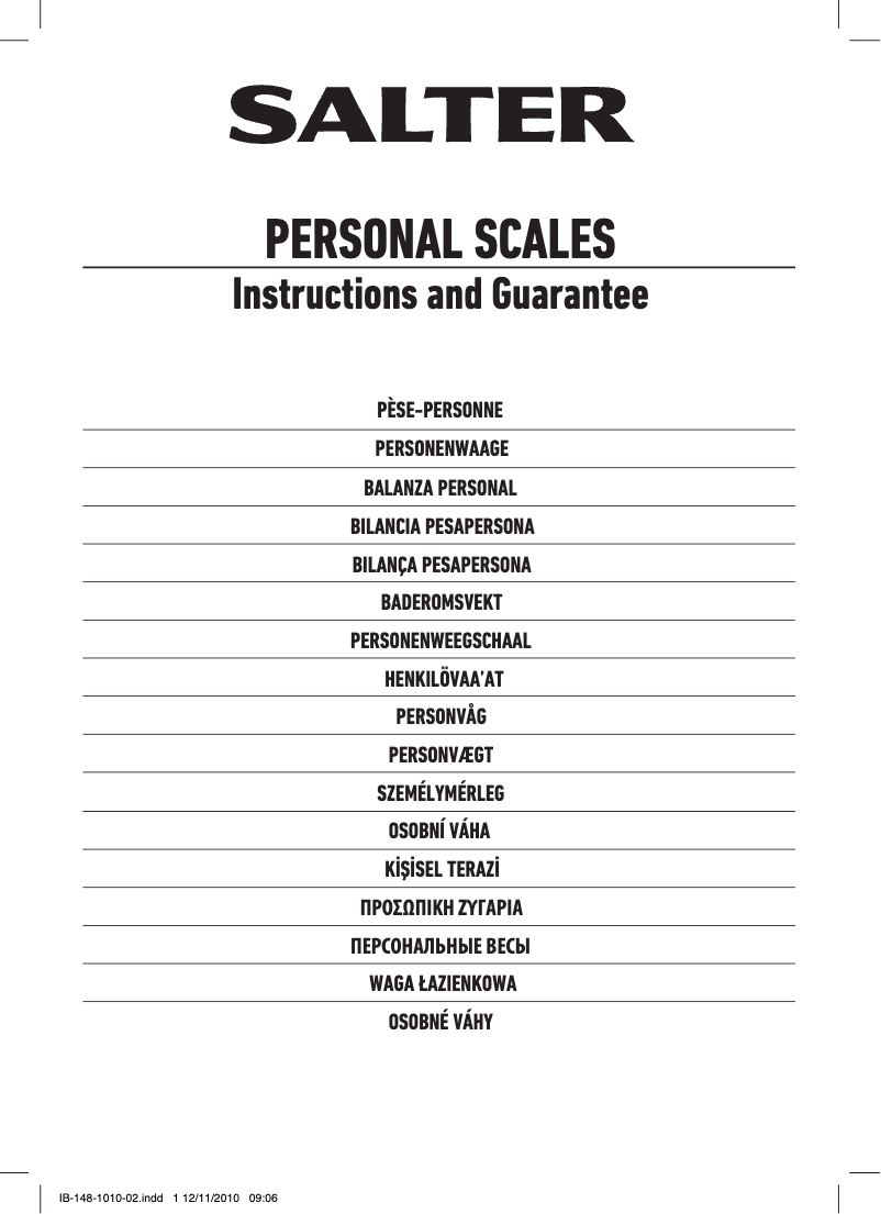 Imagen de la primera página del manual del dispositivo 407 GNDR