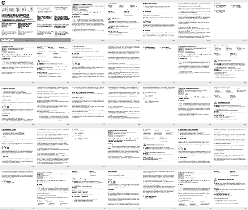 Imagen de la primera página del manual del dispositivo HG07711