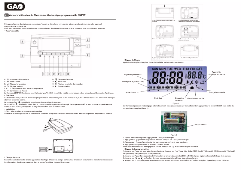 Página 1 del manual Manual de usuario GAO EMP911