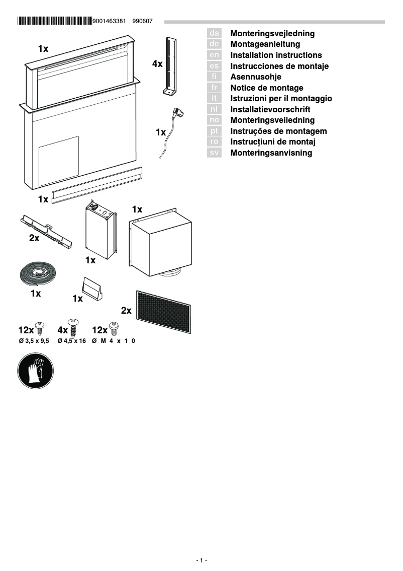Imagen de la primera página del manual del dispositivo DDD97BM69