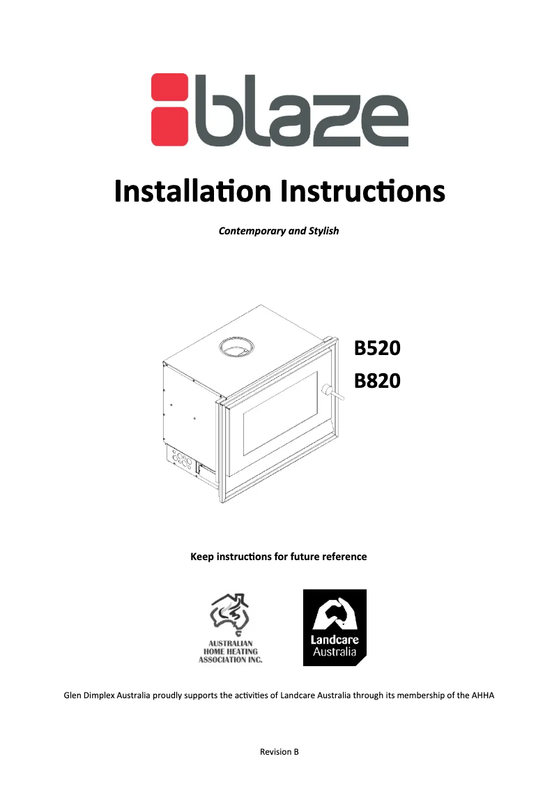 Página nº 1 - Manual de usuario Blaze B520
