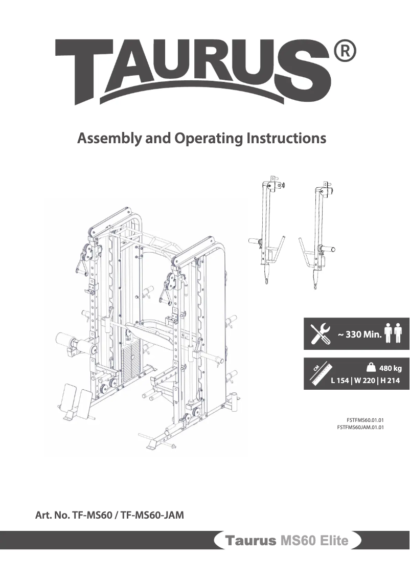 Página nº 1 - Manual de usuario Taurus MS60 Elite