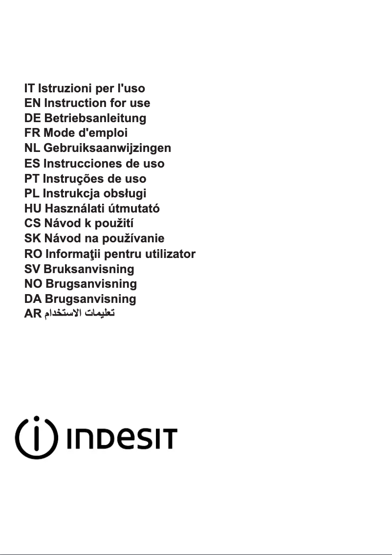 Imagen de la primera página del manual del dispositivo IHVP 83F LM K