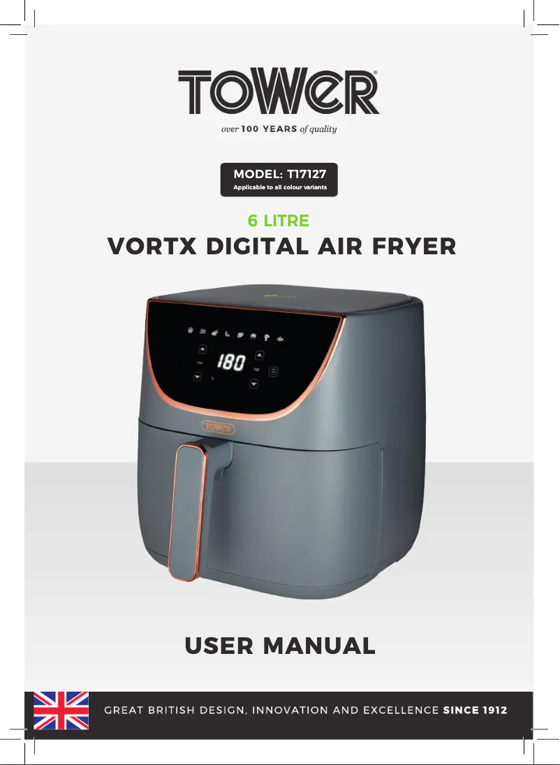 Página 1 del manual Manual de usuario Tower T17127