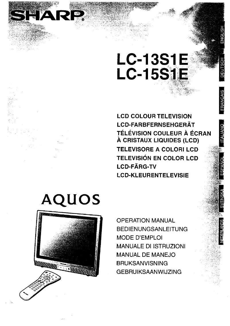 Imagen de la primera página del manual del dispositivo LC-13S1E