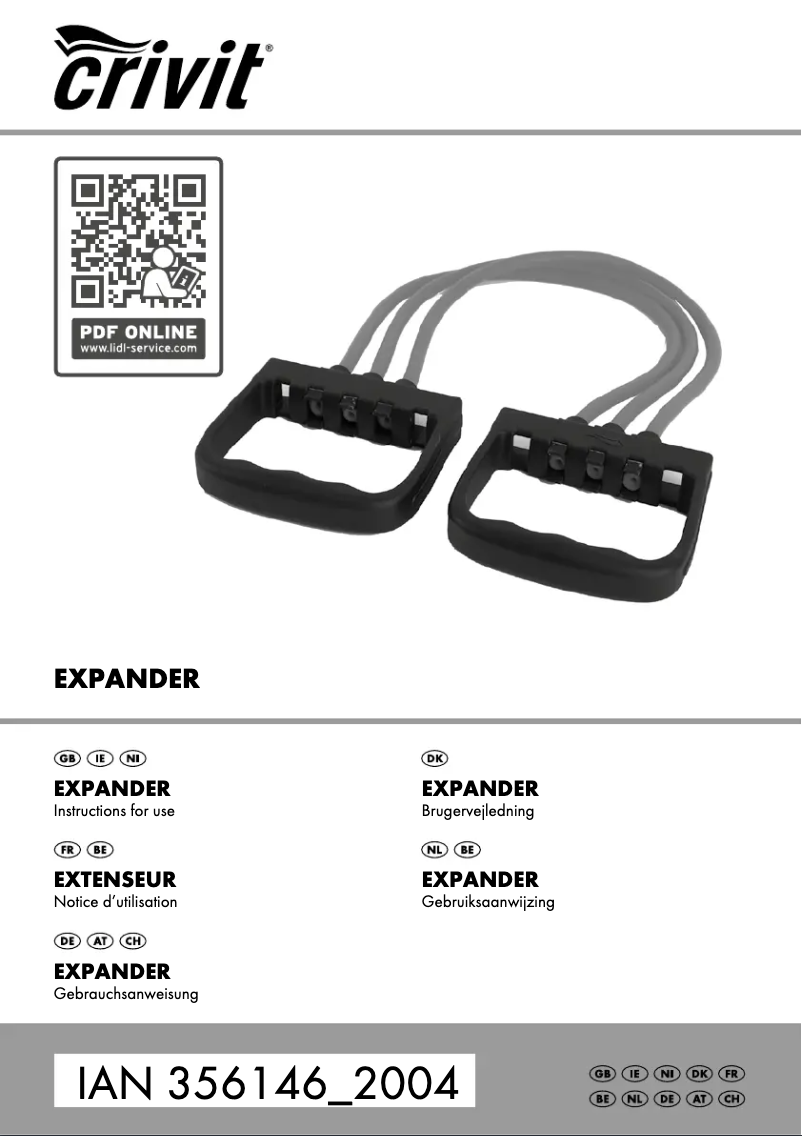 Imagen de la primera página del manual del dispositivo IAN 356146