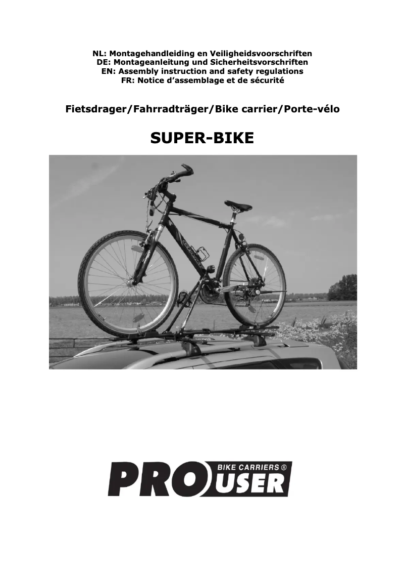 Página nº 1 - Manual de usuario Pro-User Super-bike 51486