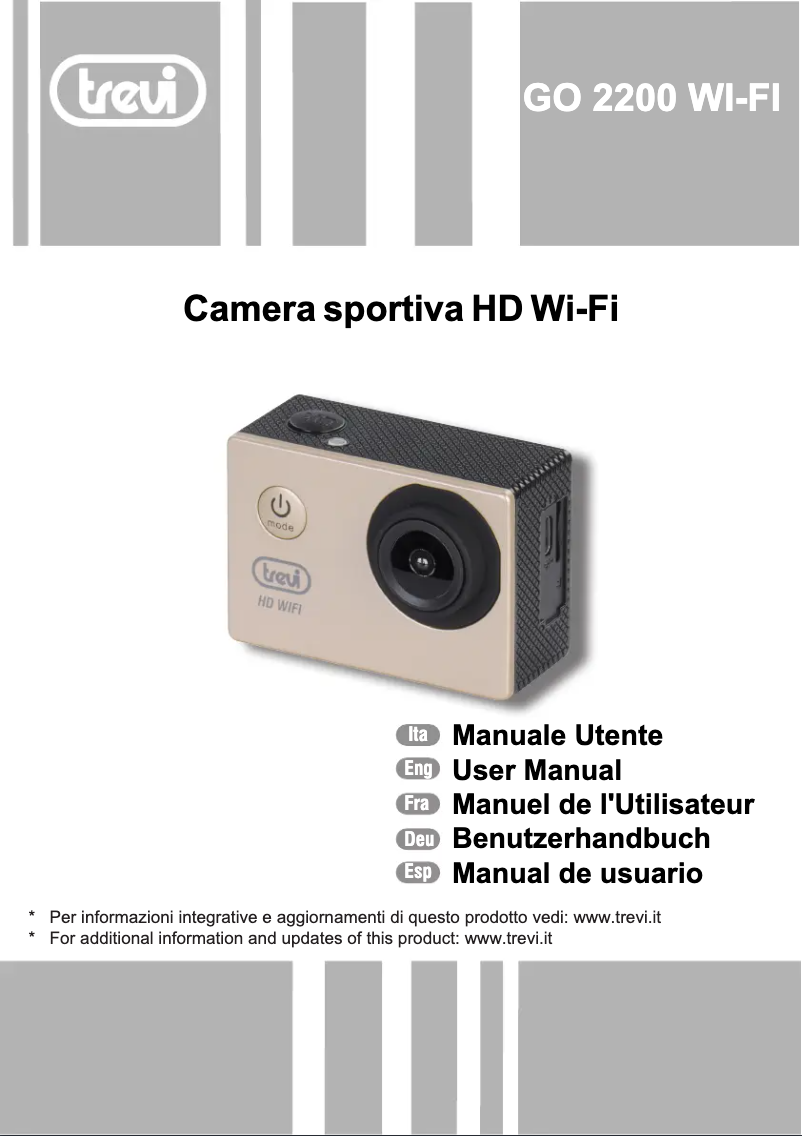 Imagen de la primera página del manual del dispositivo GO 2200 WIFI