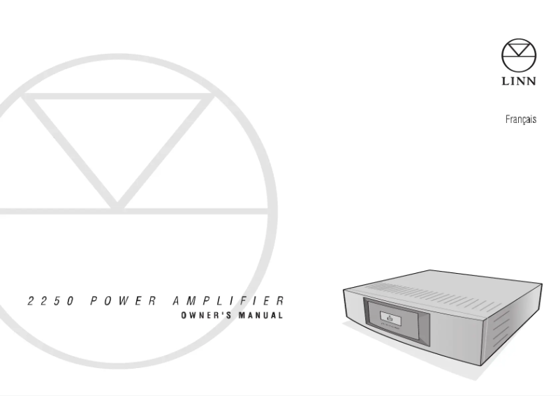 Imagen de la primera página del manual del dispositivo AV 2250