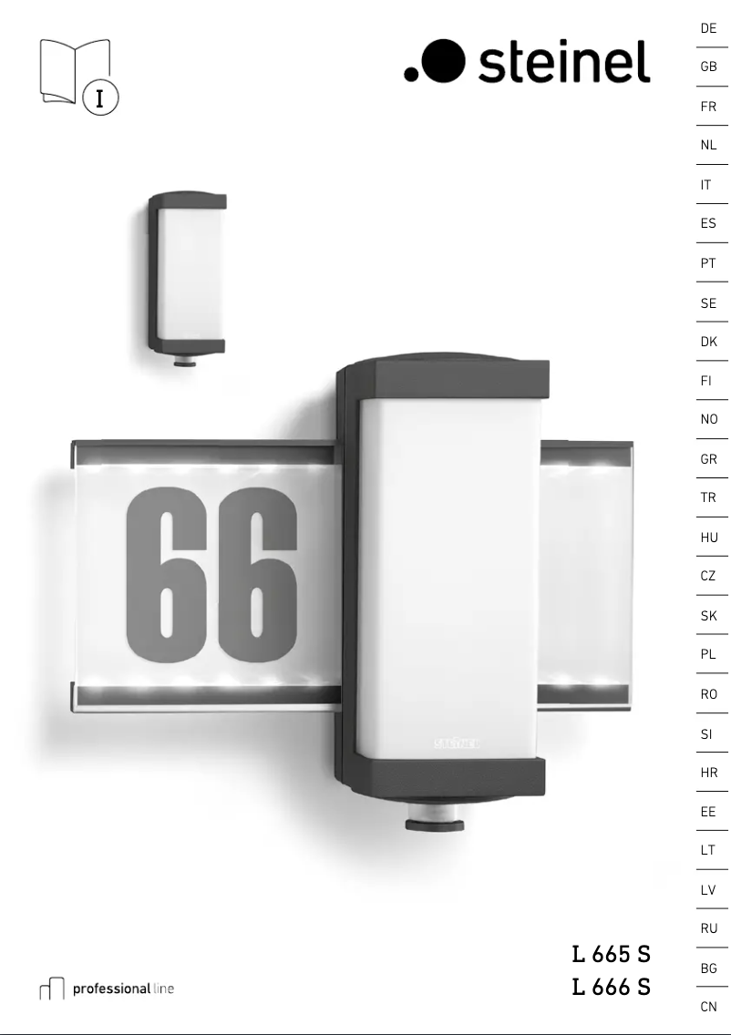 Imagen de la primera página del manual del dispositivo L 666 S