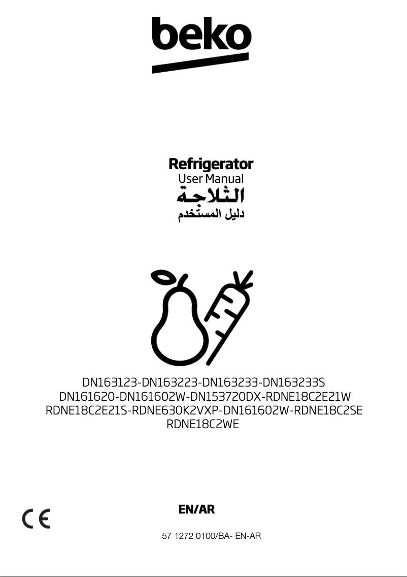 Imagen de la primera página del manual del dispositivo RDNE18C2E21W