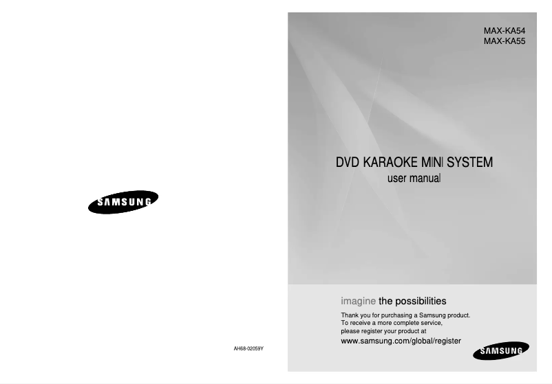 Imagen de la primera página del manual del dispositivo MAX-KA54