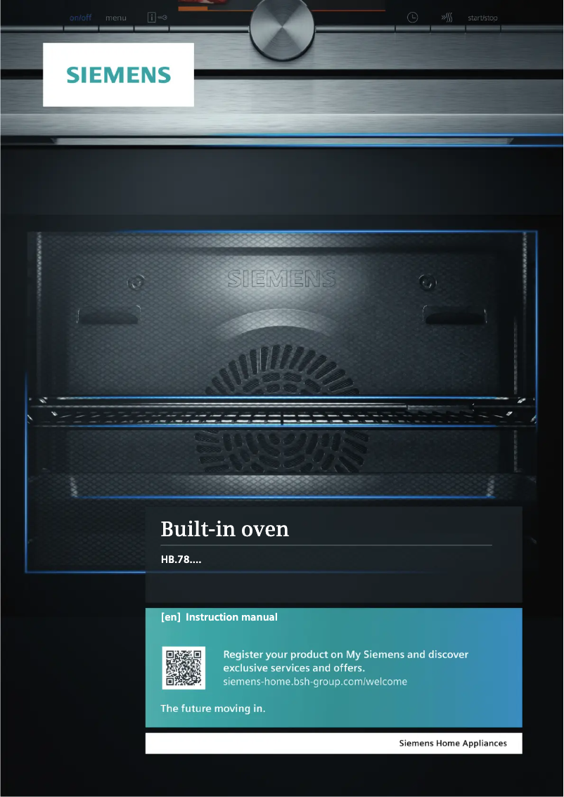 Página nº 1 - Manual de usuario Siemens HB578A0S0B