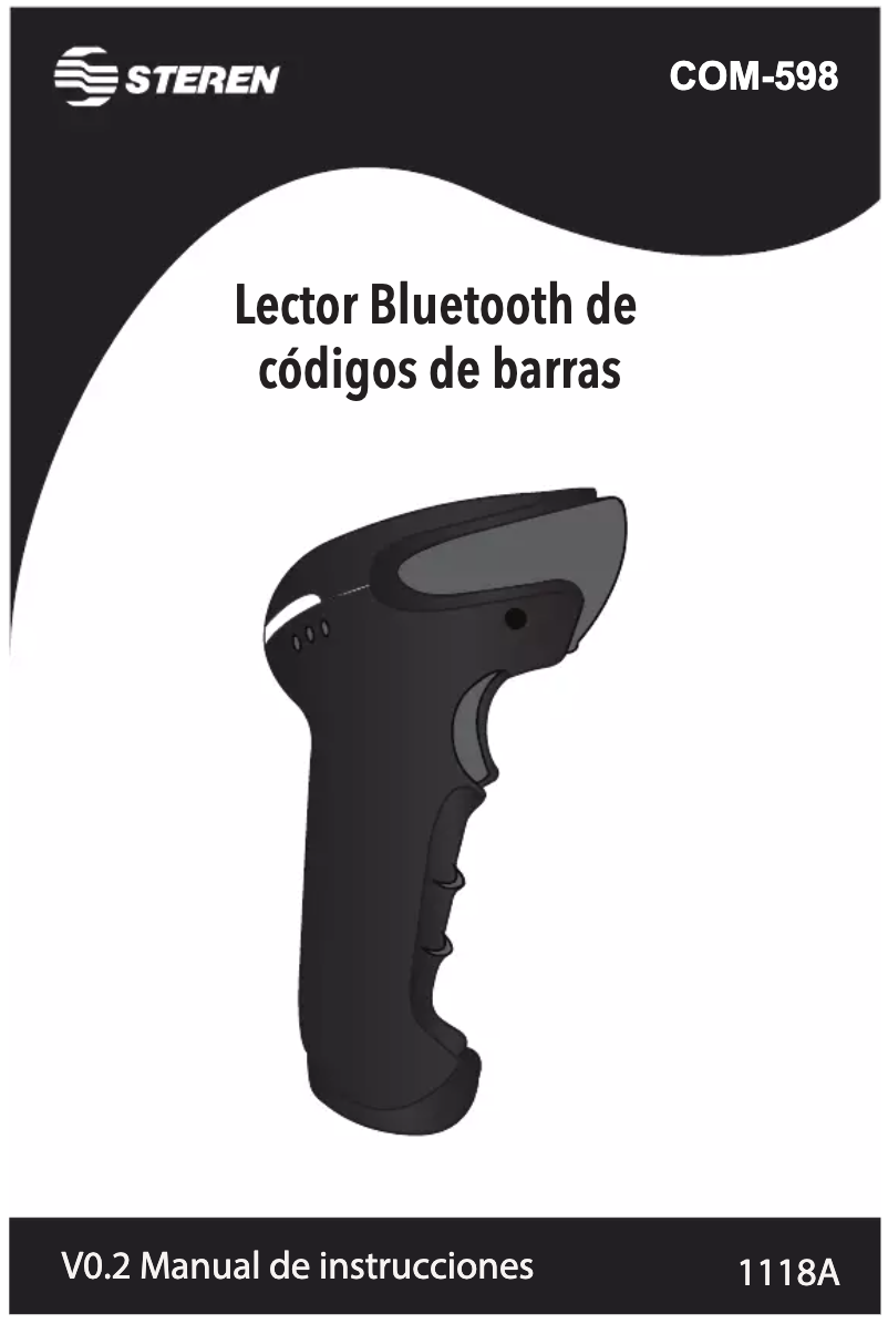 Imagen de la primera página del manual del dispositivo COM-598