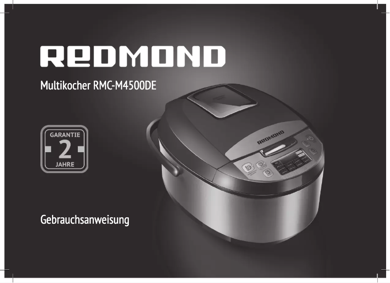 Página 1 del manual Manual de usuario Redmond RMC-M4500DE