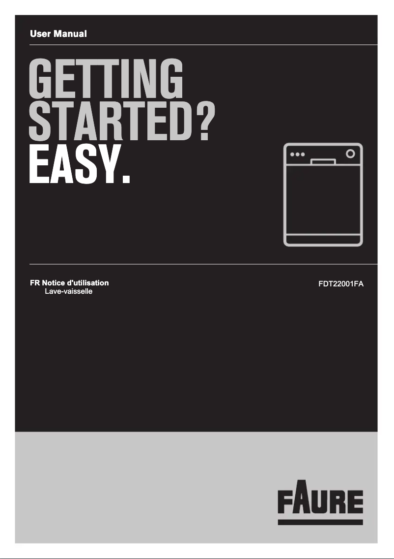 Imagen de la primera página del manual del dispositivo FDT22001FA
