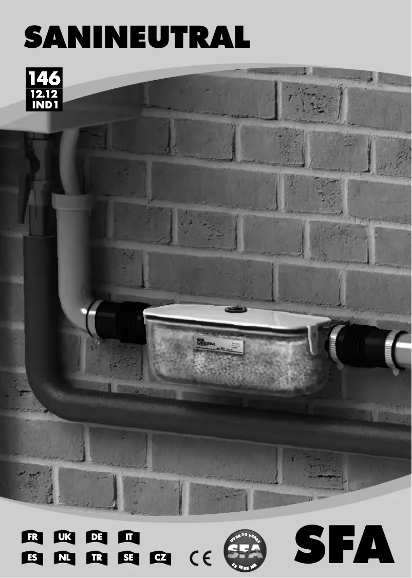 Imagen de la primera página del manual del dispositivo Sanineutral