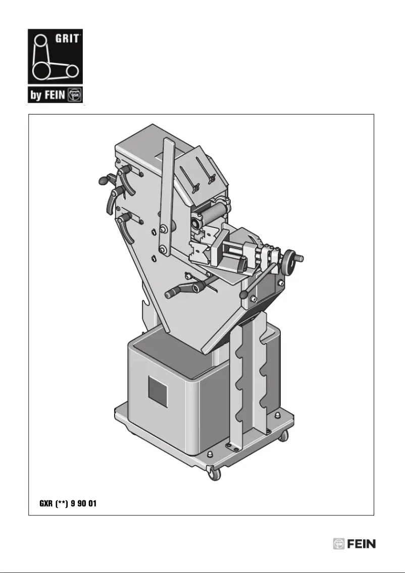 Imagen de la primera página del manual del dispositivo GRIT GXR