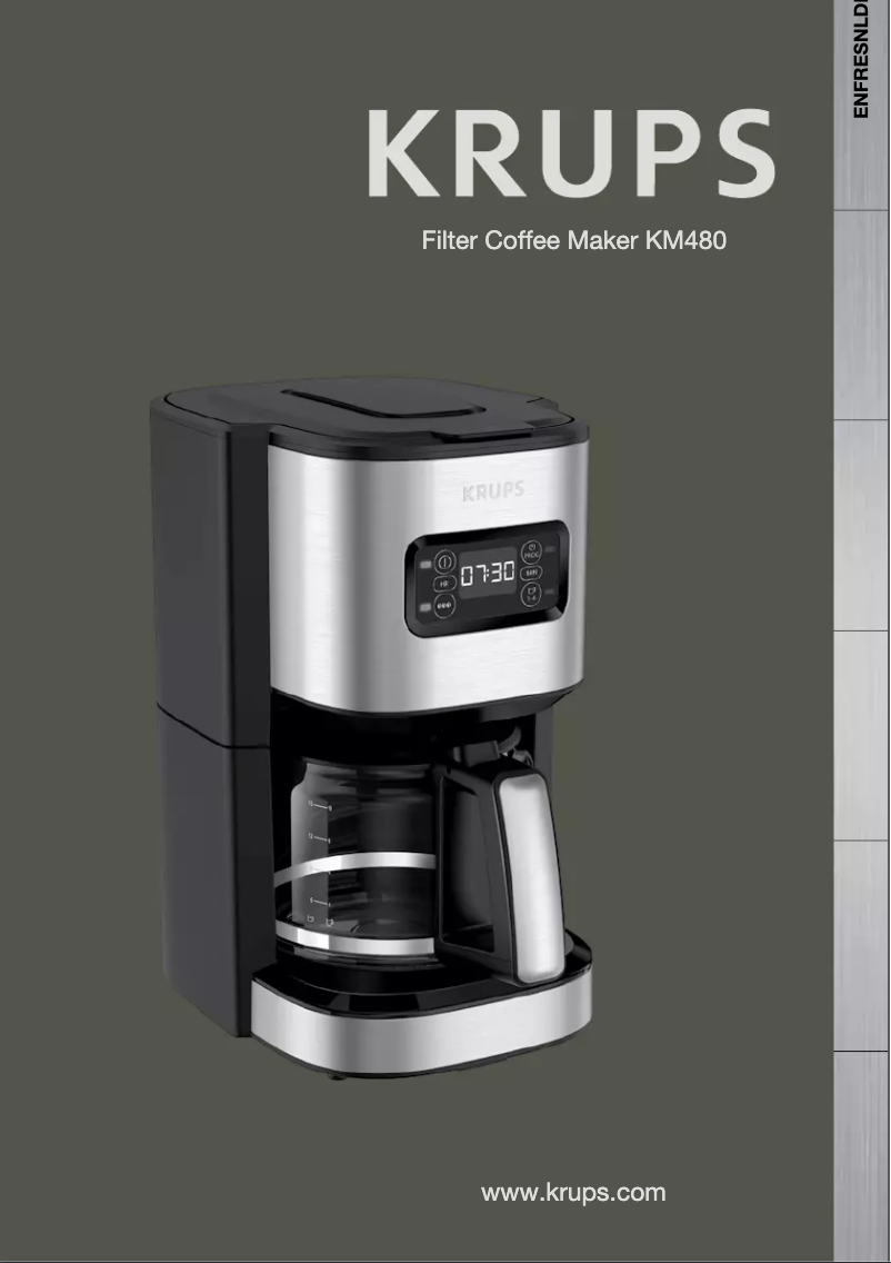 Página 1 del manual Manual de usuario Krups Excellence KM480