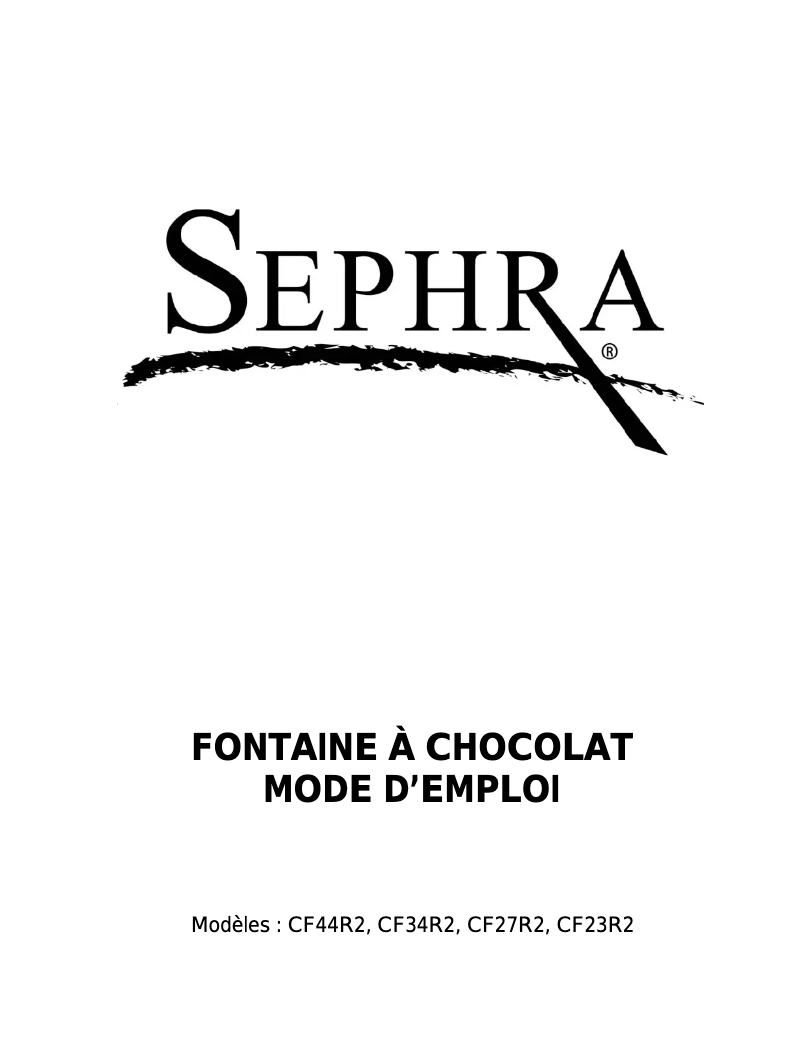 Imagen de la primera página del manual del dispositivo CF34R2