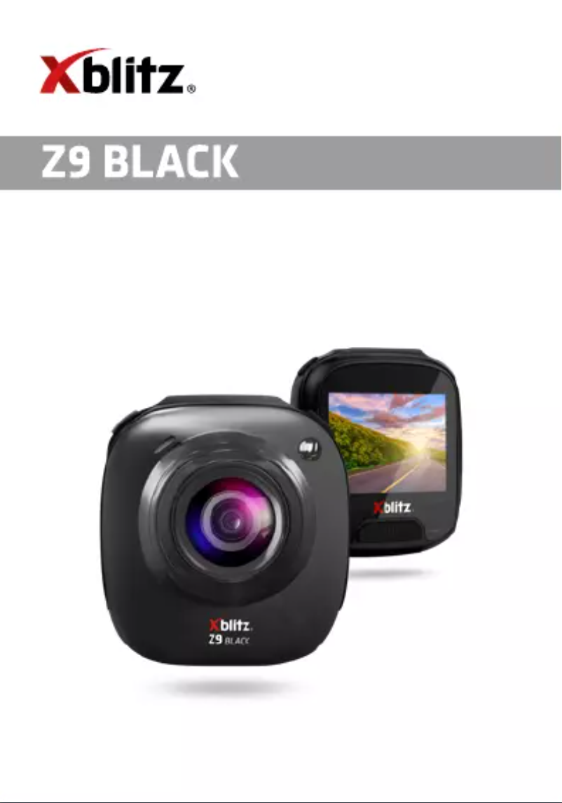 Página 1 del manual Manual de usuario Xblitz Z9