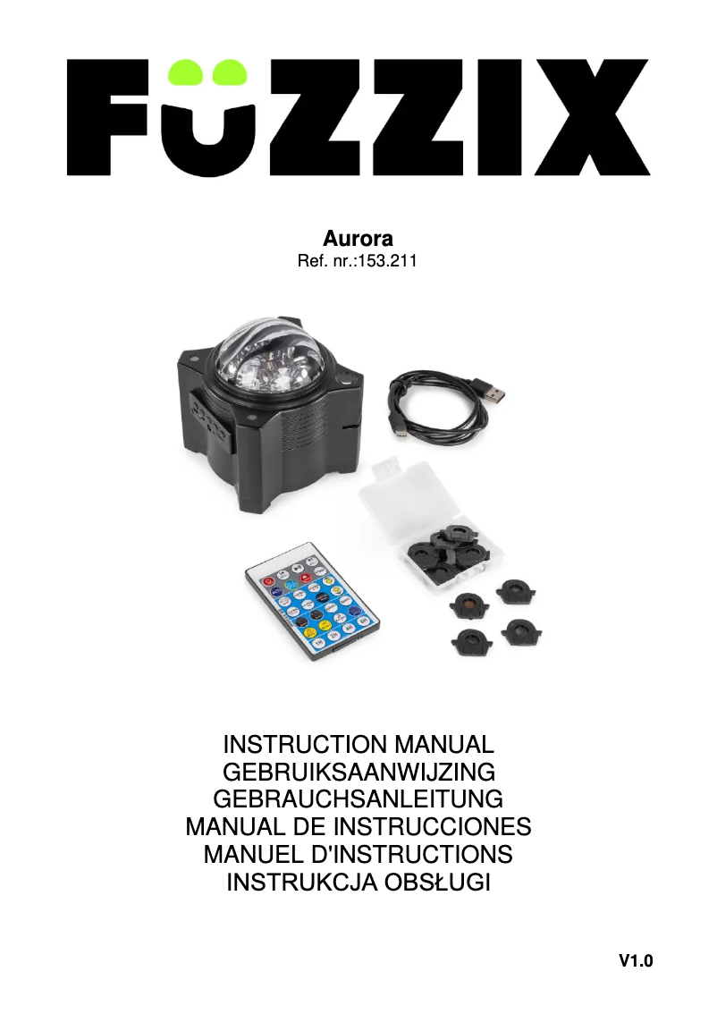 Página 1 del manual Manual de usuario Fuzzix Aurora