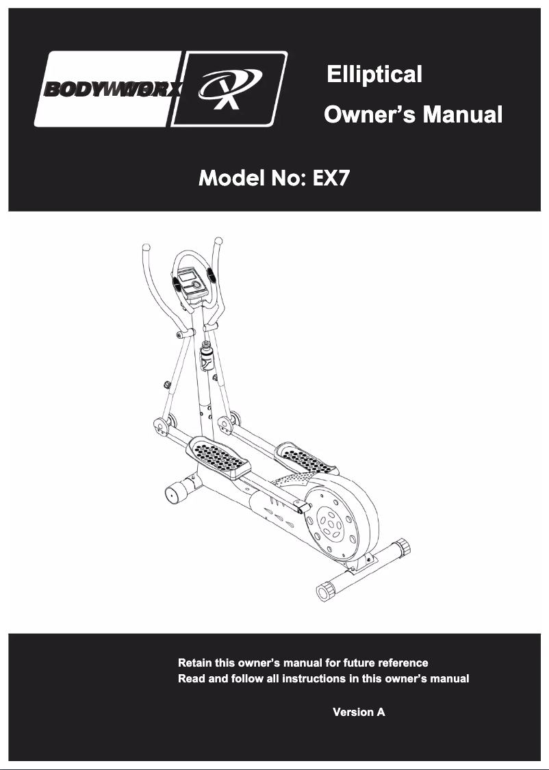 Página nº 1 - Manual de usuario Bodyworx EX7
