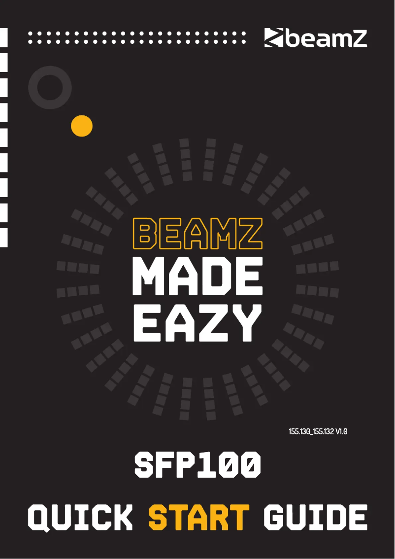 Imagen de la primera página del manual del dispositivo SFP100