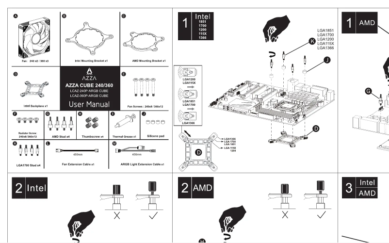 Imagen de la primera página del manual del dispositivo Cube 360