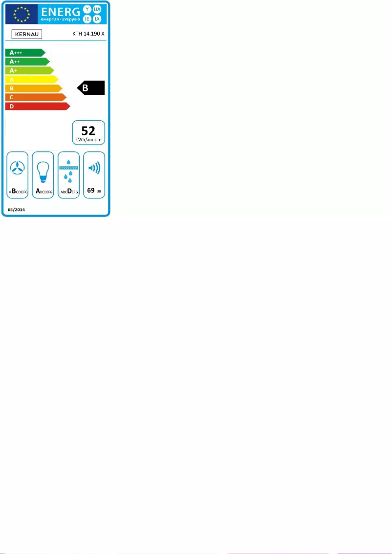 Imagen de la primera página del manual del dispositivo KTH 14.190 X