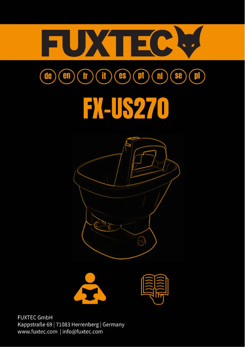Página 1 del manual Manual de usuario Fuxtec FX-US270