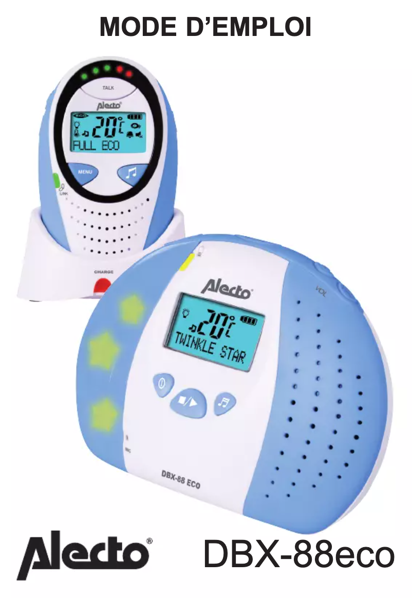 Página 1 del manual Manual de usuario Alecto DBX-88 LIMITED