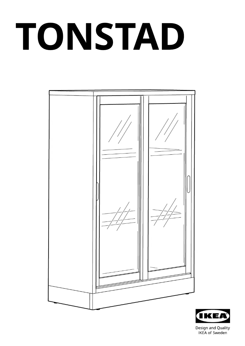 Imagen de la primera página del manual del dispositivo TONSTAD 504.892.86