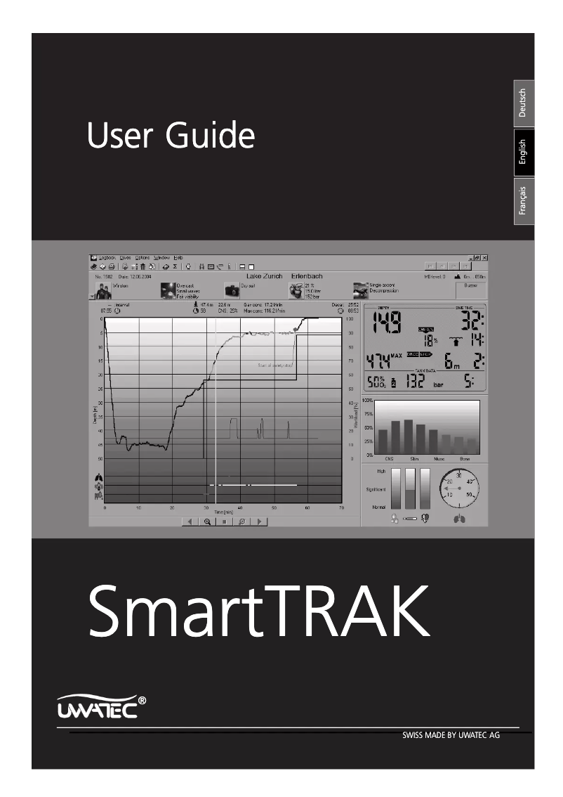 Página nº 1 - Manual de usuario Uwatec SmartTRAK