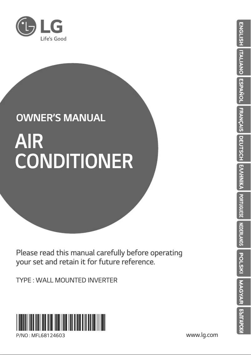Página nº 1 - Manual de usuario LG A12LL