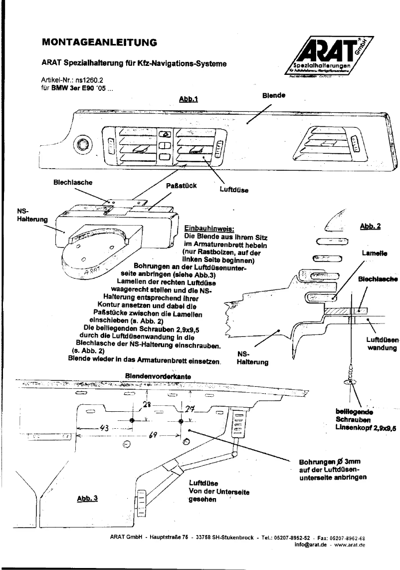 Imagen de la primera página del manual del dispositivo NS1260.2