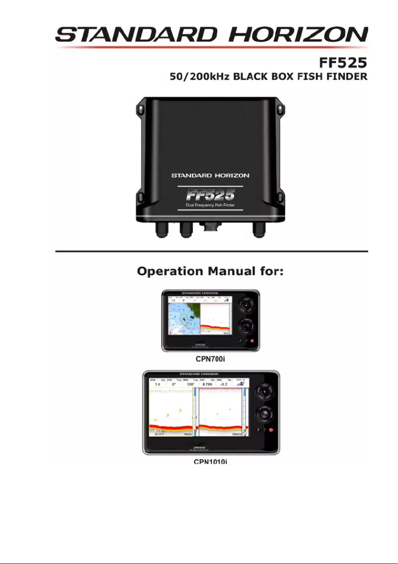 Imagen de la primera página del manual del dispositivo FF-525