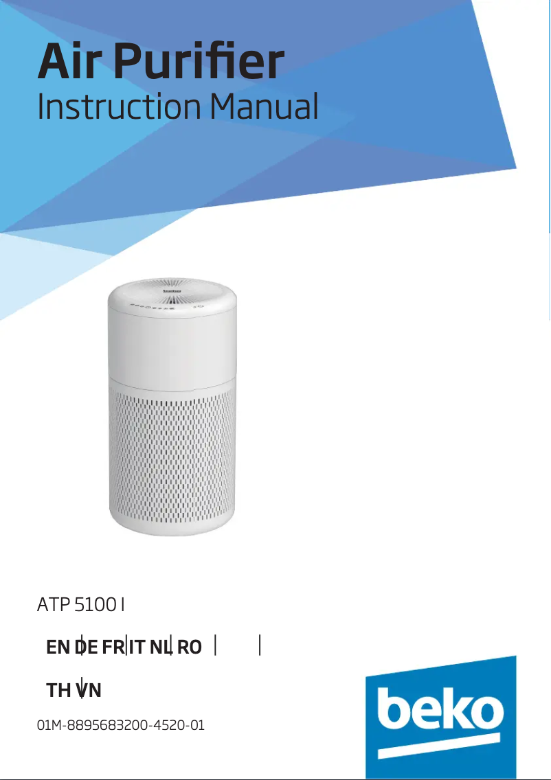 Imagen de la primera página del manual del dispositivo ATP5100I