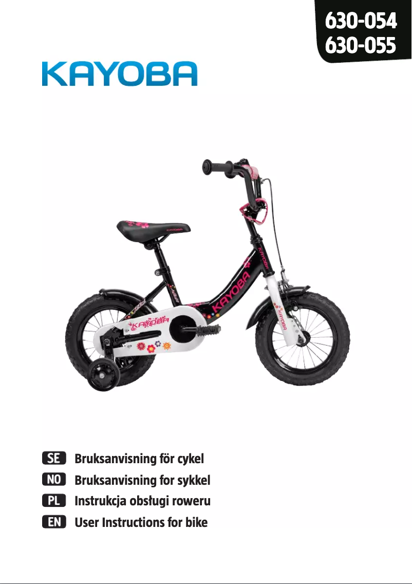 Página 1 del manual Manual de usuario Kayoba Sara 630-054