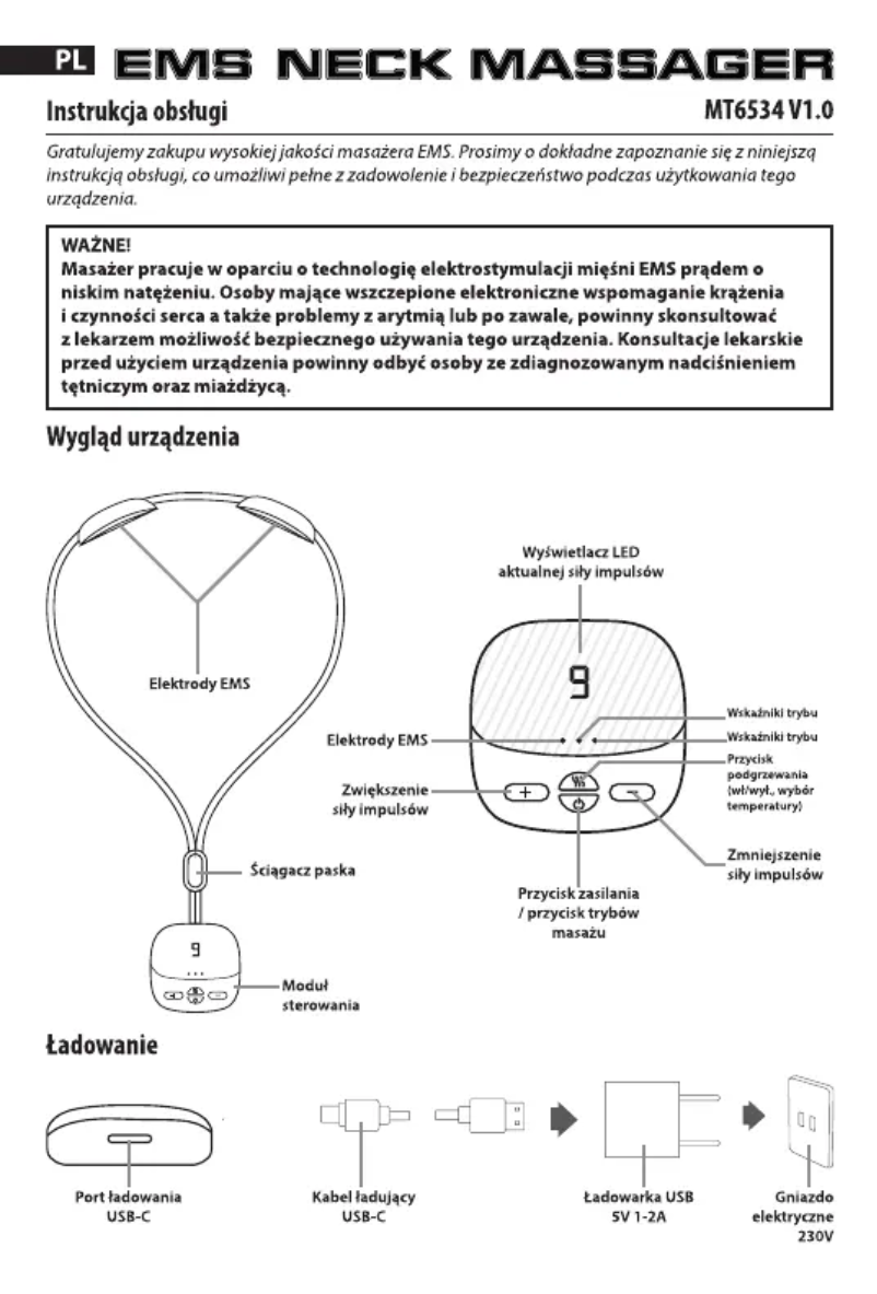 Página 1 del manual Manual de usuario Media-Tech MT6534