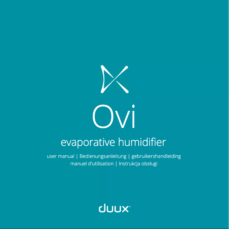 Página 1 del manual Manual de usuario Duux Ovi
