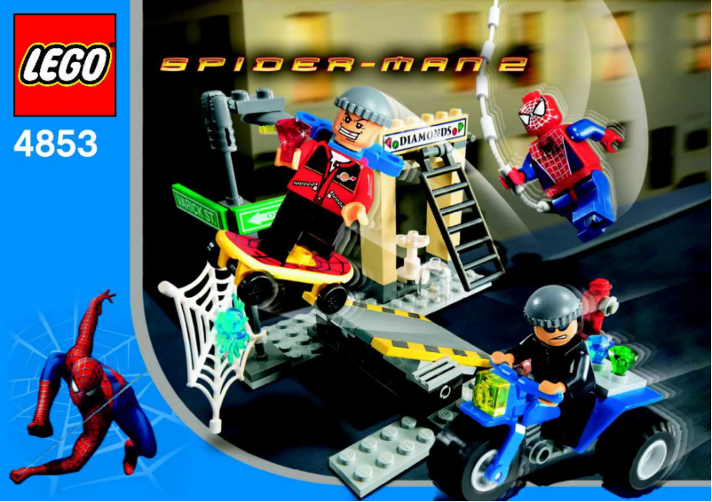 Página 1 del manual Manual de usuario Lego Spider-Man's Street Chase